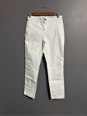 Gap light blue “girlfriend khaki” business casual pants size 2